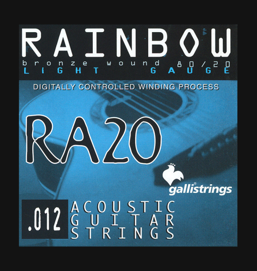 Galli Strings Rainbow RA20 'Light'